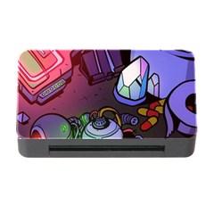 Graffiti Corazones Kingdom Saga Super Memory Card Reader With Cf by Cemarart