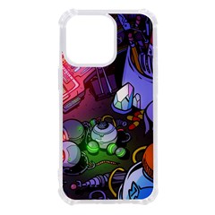 Graffiti Corazones Kingdom Saga Super Iphone 13 Pro Tpu Uv Print Case