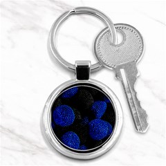 Raspberry One Edge Key Chain (round) by Cemarart