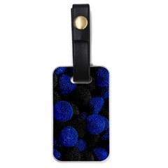 Raspberry One Edge Luggage Tag (one Side) by Cemarart