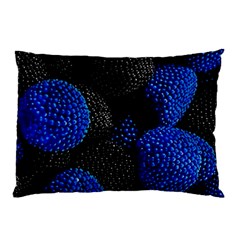 Raspberry One Edge Pillow Case (two Sides) by Cemarart