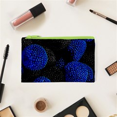 Raspberry One Edge Cosmetic Bag (xs) by Cemarart