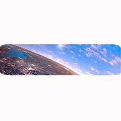 Earth Blue Galaxy Sky Space Large Bar Mat by Cemarart