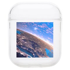 Earth Blue Galaxy Sky Space Soft Tpu Airpods 1/2 Case by Cemarart