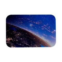 Earth Blue Galaxy Sky Space Open Lid Metal Box (silver)   by Cemarart