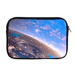 Earth Blue Galaxy Sky Space Apple Macbook Pro 17  Zipper Case by Cemarart