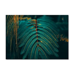 Dark Green Leaves Leaf Sticker A4 (10 Pack) by Cemarart