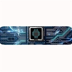 Circuit Board Motherboard Large Bar Mat by Cemarart