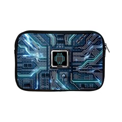 Circuit Board Motherboard Apple Ipad Mini Zipper Cases by Cemarart