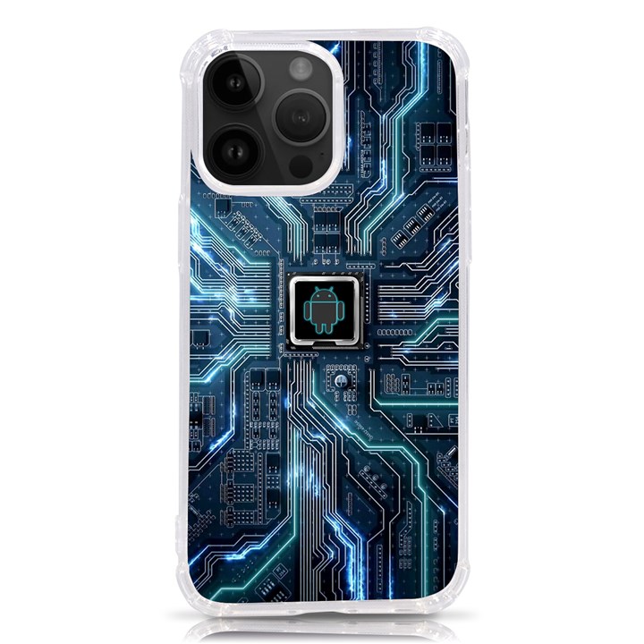 Circuit Board Motherboard iPhone 14 Pro Max TPU UV Print Case