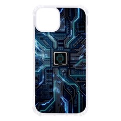 Circuit Board Motherboard Iphone 13 Tpu Uv Print Case by Cemarart