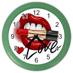 Adobe Express 20220717 1721280 9235749027681339 Fashion-printed-clothing-accessories (1) Color Wall Clock by sunkissedallure