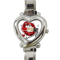 Adobe Express 20220717 1721280 9235749027681339 Fashion-printed-clothing-accessories (1) Heart Italian Charm Watch