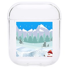 Snowman Orest Snowflakes Hard Pc Airpods 1/2 Case by Hannah976