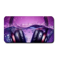 Headphones Sound Audio Music Radio Medium Bar Mat by Hannah976