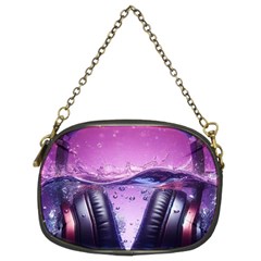 Headphones Sound Audio Music Radio Chain Purse (two Sides) by Hannah976