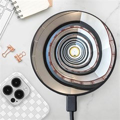 Spiral Staircase Stairs Stairwell Wireless Fast Charger(black) by Hannah976