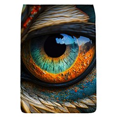 Eye Bird Feathers Vibrant Removable Flap Cover (s) by Hannah976