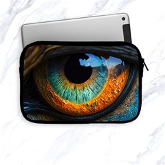 Eye Bird Feathers Vibrant Apple Ipad Mini Zipper Cases by Hannah976