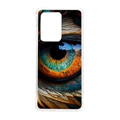 Eye Bird Feathers Vibrant Samsung Galaxy S20 Ultra 6 9 Inch Tpu Uv Case by Hannah976