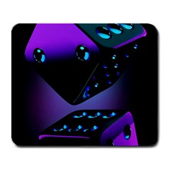 3d Love Ludo Game Large Mousepad by Cemarart