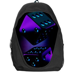 3d Love Ludo Game Backpack Bag by Cemarart