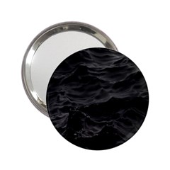 Black Sea Minimalist Dark Aesthetics Vaporwave 2 25  Handbag Mirrors by Cemarart