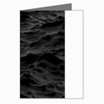 Black Sea Minimalist Dark Aesthetics Vaporwave Greeting Cards (Pkg of 8) Left