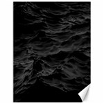 Black Sea Minimalist Dark Aesthetics Vaporwave Canvas 12  x 16  11.86 x15.41  Canvas - 1