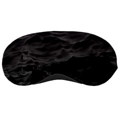 Black Sea Minimalist Dark Aesthetics Vaporwave Sleep Mask by Cemarart