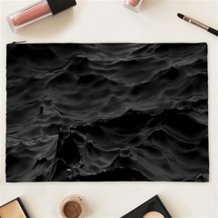 Black Sea Minimalist Dark Aesthetics Vaporwave Cosmetic Bag (xxl) by Cemarart