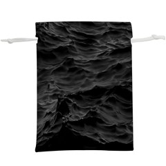 Black Sea Minimalist Dark Aesthetics Vaporwave Lightweight Drawstring Pouch (xl) by Cemarart