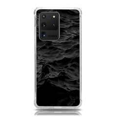 Black Sea Minimalist Dark Aesthetics Vaporwave Samsung Galaxy S20 Ultra 6 9 Inch Tpu Uv Case by Cemarart