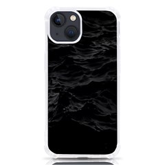 Black Sea Minimalist Dark Aesthetics Vaporwave Iphone 13 Tpu Uv Print Case by Cemarart