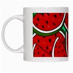 Summer Watermelon Fruit White Mug Left