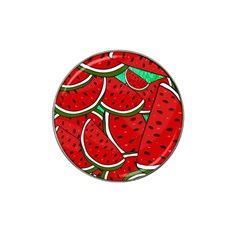 Summer Watermelon Fruit Hat Clip Ball Marker by Cemarart