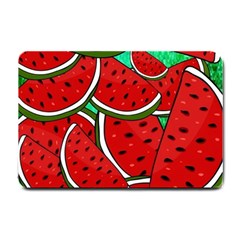 Summer Watermelon Fruit Small Doormat by Cemarart