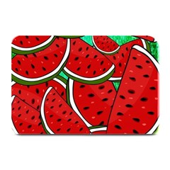 Summer Watermelon Fruit Plate Mats by Cemarart