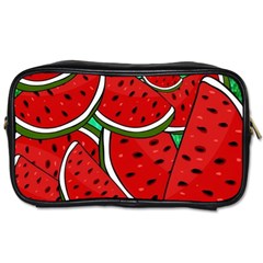 Summer Watermelon Fruit Toiletries Bag (two Sides) by Cemarart