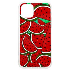 Summer Watermelon Fruit Iphone 12/12 Pro Tpu Uv Print Case by Cemarart