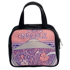 Ramen Kawaii Aesthetic Pink Classic Handbag (two Sides) by Cemarart