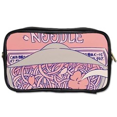 Ramen Kawaii Aesthetic Pink Toiletries Bag (one Side) by Cemarart