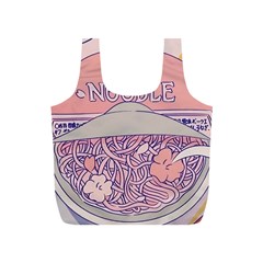 Ramen Kawaii Aesthetic Pink Full Print Recycle Bag (s) by Cemarart