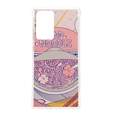 Ramen Kawaii Aesthetic Pink Samsung Galaxy Note 20 Ultra Tpu Uv Case by Cemarart