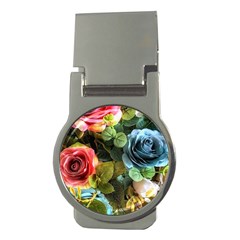 Flower Roses Money Clips (round)  by Cemarart