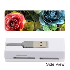 Flower Roses Memory Card Reader (stick) by Cemarart