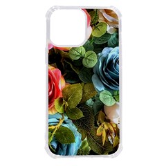 Flower Roses Iphone 13 Pro Max Tpu Uv Print Case by Cemarart