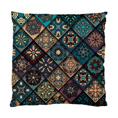 Flower Texture Background Colorful Pattern Standard Cushion Case (one Side) by Cemarart