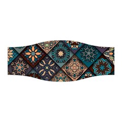 Flower Texture Background Colorful Pattern Stretchable Headband by Cemarart