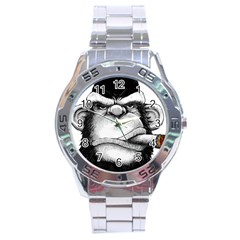 Png Huod Stainless Steel Analogue Watch by saad11